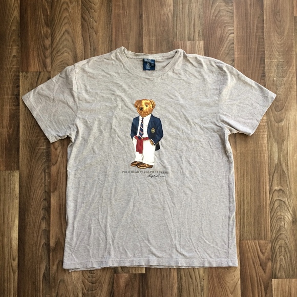 Polo Ralph Lauren Other - Ralph Lauren Polo Bear Tee Vintage T-shirt Men M